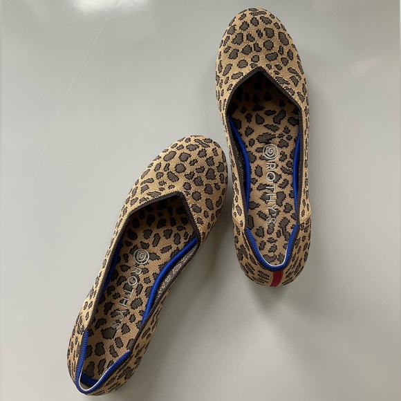 Rothy’s, size 9, leopard print flats - Picture 9 of 9